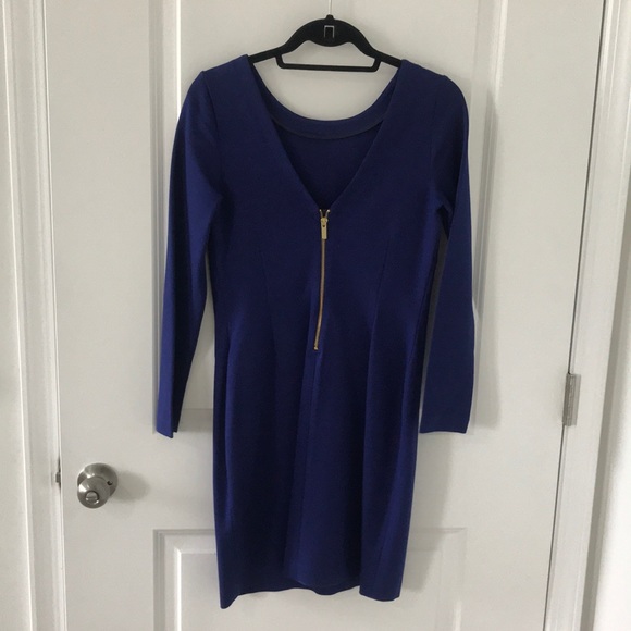 Sapphire blue dress by Banana Republic - Picture 2 of 5